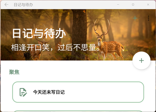 日记与待办