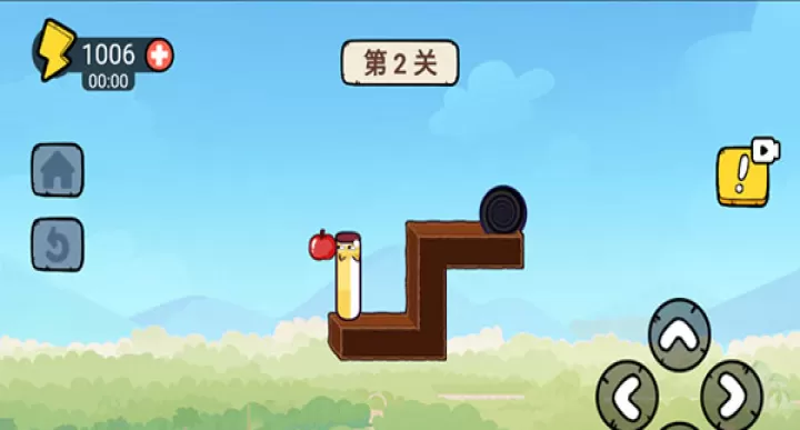 贪吃的苹果蛇_https://m.221u.com_休闲益智_第2张