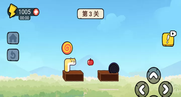 贪吃的苹果蛇_https://m.221u.com_休闲益智_第3张