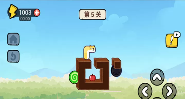 贪吃的苹果蛇_https://m.221u.com_休闲益智_第5张
